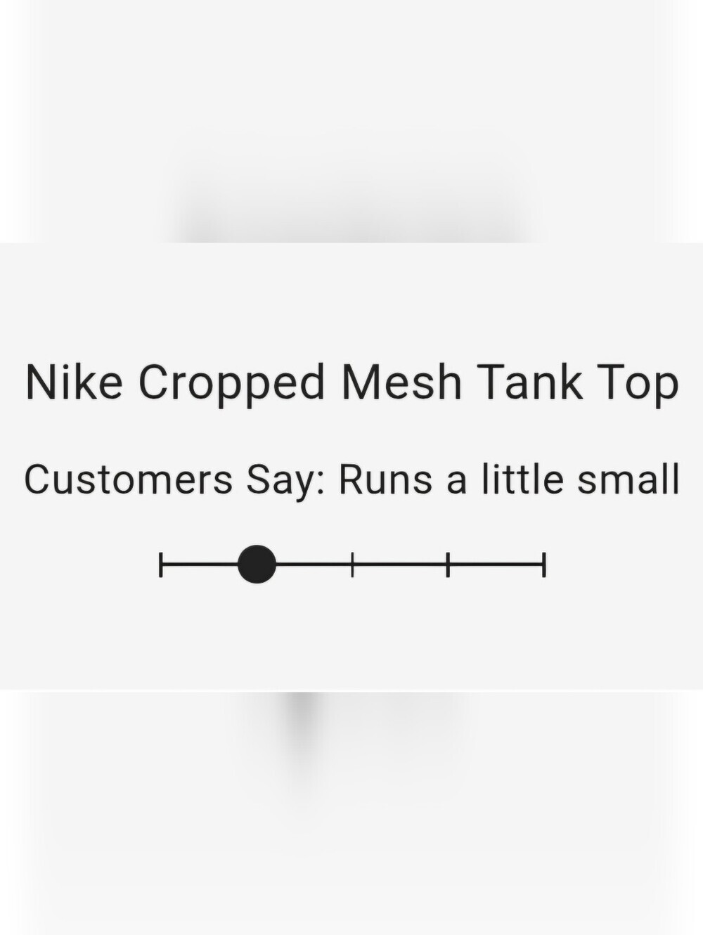 ❤️BUY 2 GET 1 FREE Nike Cropped Mesh Tank Top - Picture 5 of 13